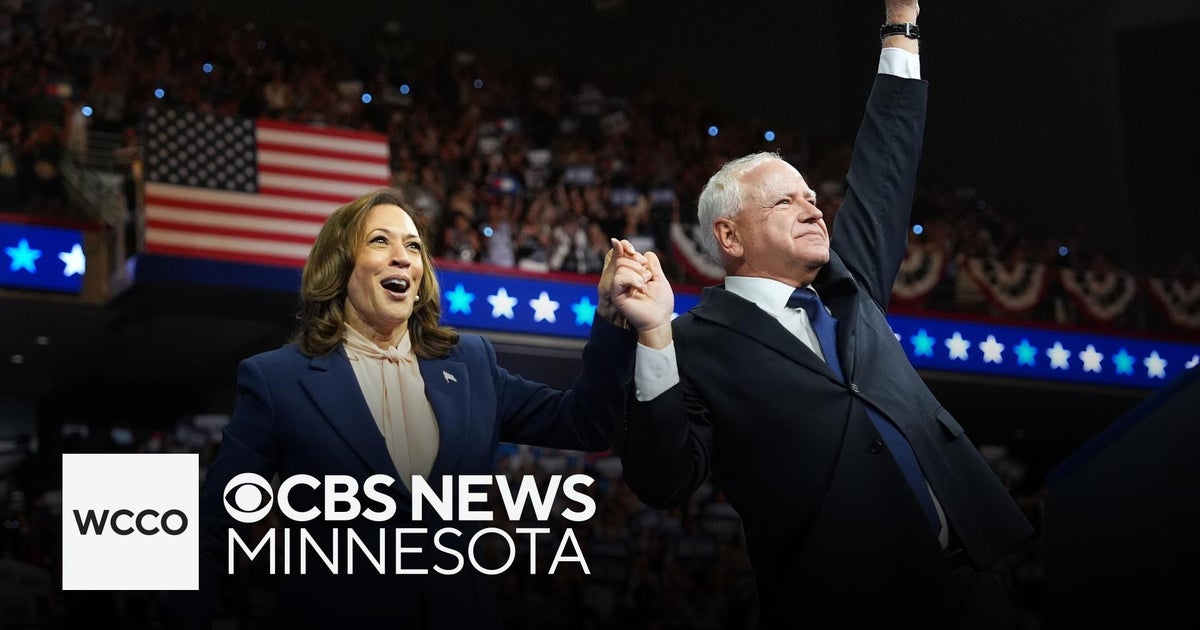 Walz attends first rally with Harris since becoming Democratic VP ...