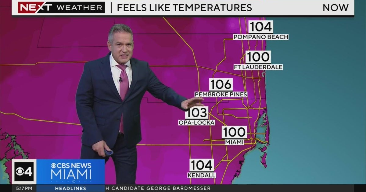 South Florida weather for Wednesday 8/7/24 5PM - CBS Miami