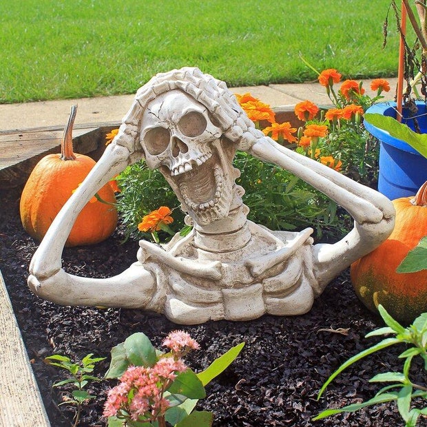 Design Toscano Shriek, the Skeleton Statue 