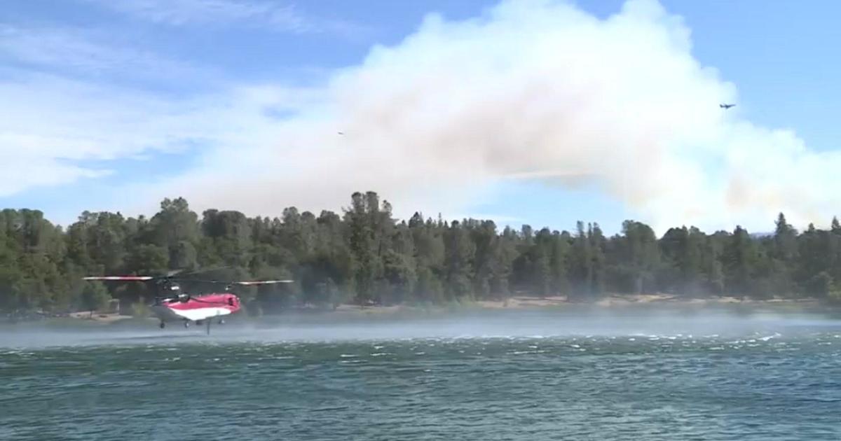 Crozier Fire in El Dorado County prompts evacuation orders – CBS News