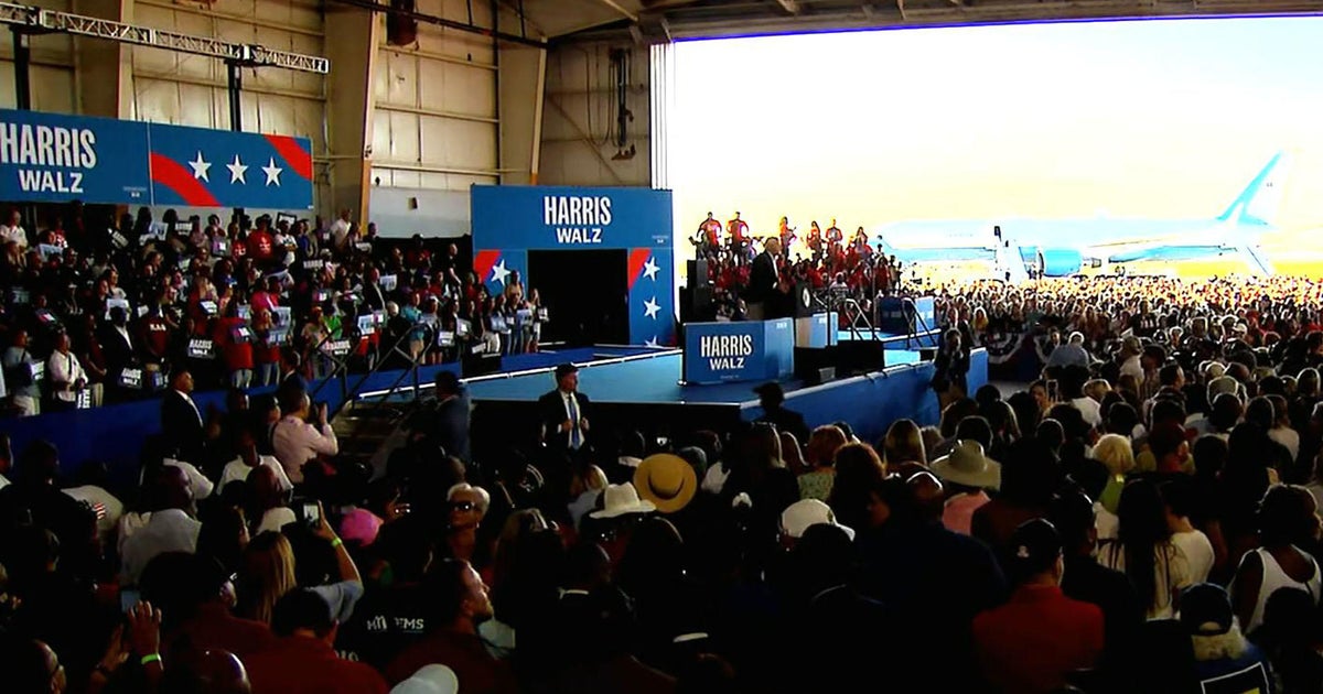 Harris, Walz campaign in battleground states as Trump, Vance attack new Democratic rivals