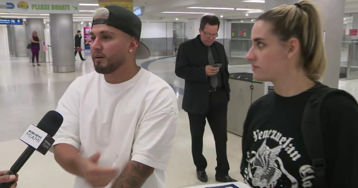 Confusion over Humanitarian Parole Program briefly blocks wife from reuniting with husband at MIA