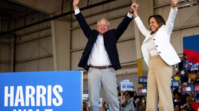 Kamala Harris, Tim Walz Continue Swing-State Blitz To Beat Trump 