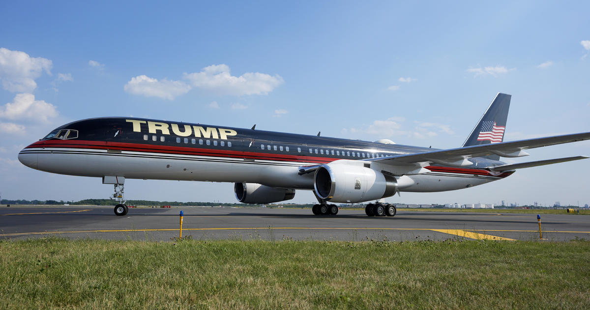 El avión de Trump se desvía en Montana por un problema mecánico