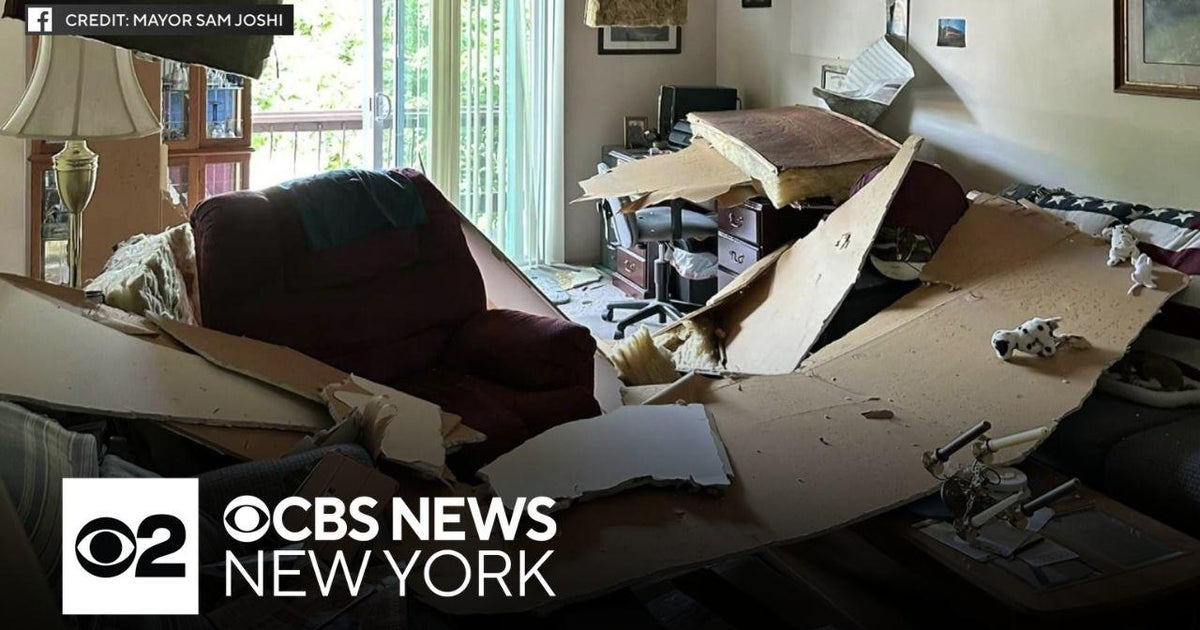 Ceiling collapses prompt evacuation of Edison apartment buildings - CBS ...