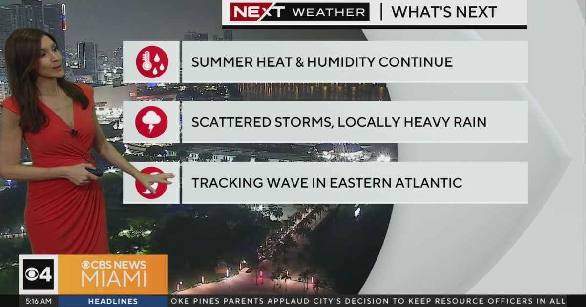 South Florida Weather for Friday 8/9/2024 5AM - CBS Miami