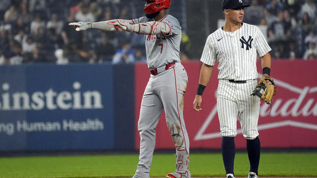 Angles Yankees Baseball 