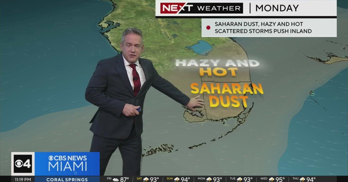 South Florida weather for Friday 8/9/24 11PM - CBS Miami
