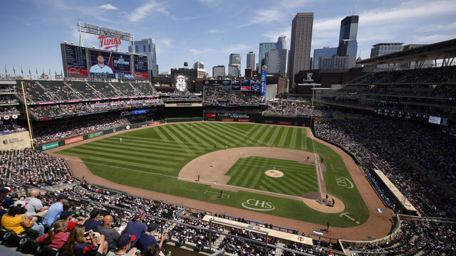 Indians Twins Baseball 