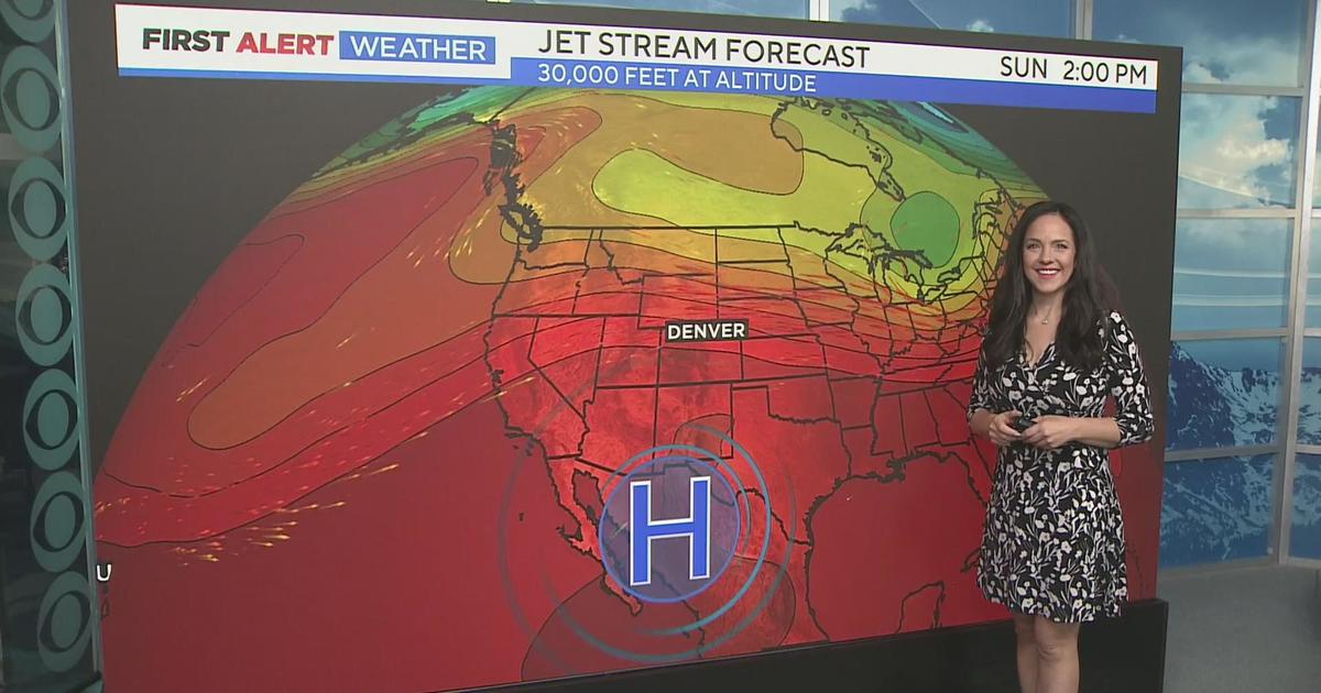 Few storms possible Sunday afternoon across the Colorado Front Range