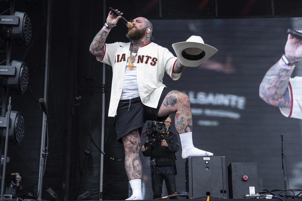 Teddy Swims at Outside Lands 