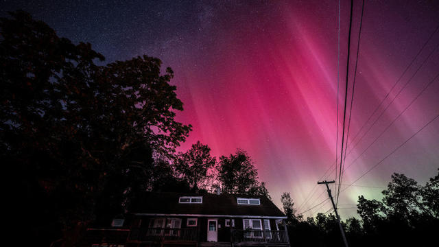 Perseid meteor shower in New York 