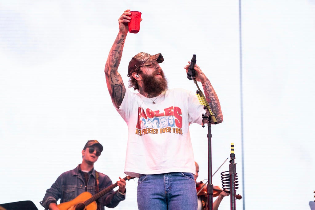 Post Malone at Outside Lands