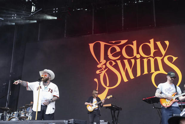 Teddy Swims at Outside Lands 