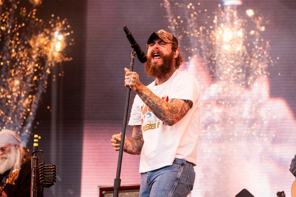 Post Malone at Outside Lands 
