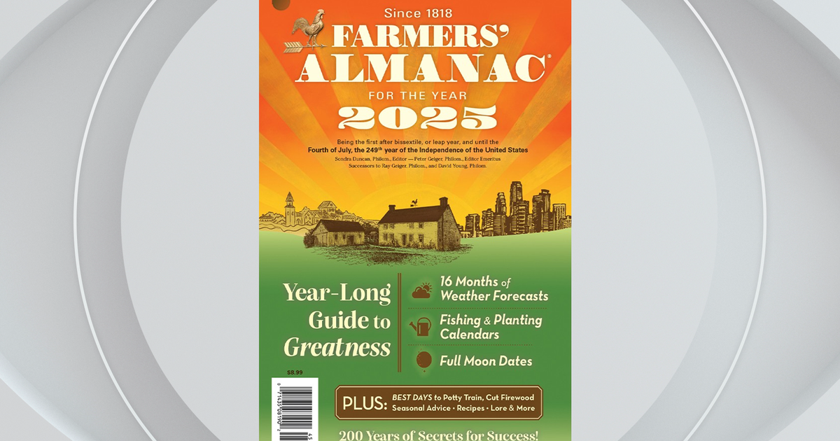 Farmers Almanac 2025 Calendar Texas Dodie Freddie