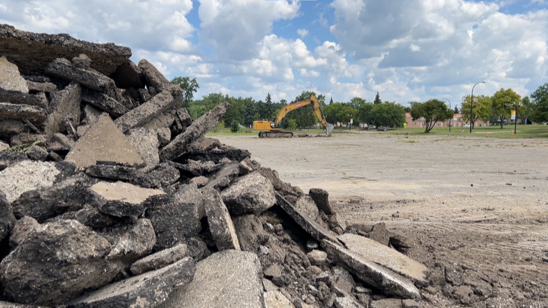 Construction has begun on a  million park in Westland