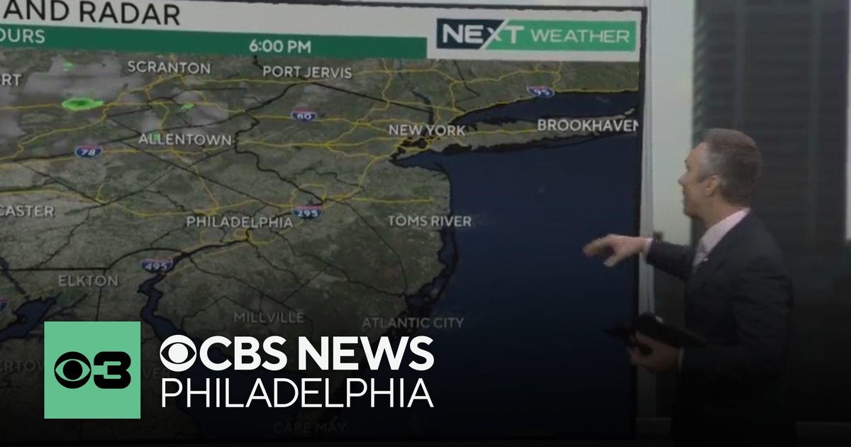 Cool and clear Tuesday night in Philadelphia region - CBS Philadelphia