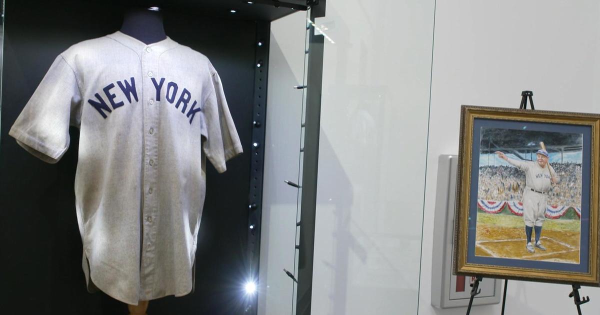 Historic Babe Ruth jersey to hit the auction block