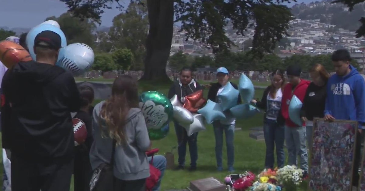 Memorial held for Richmond teen fatally shot by LAPD - CBS San Francisco