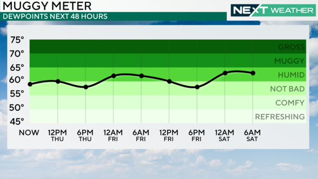 Humidity meter for this weekend 