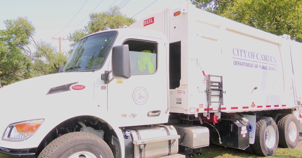 Camden, New Jersey, buys new trash truck for first time in decade in effort to keep city clean Camden, New Jersey, buys new trash truck for first time in decade in effort to keep city clean