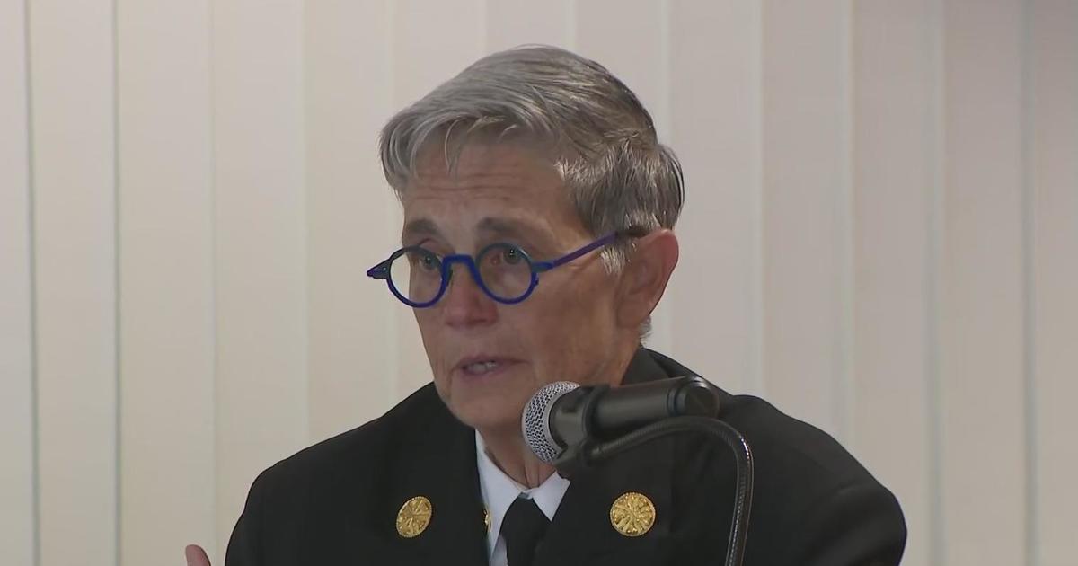 SFFD boss Jeanine Nicholson was moved at the ceremony honoring her retirement: “I gave it my all, guys”