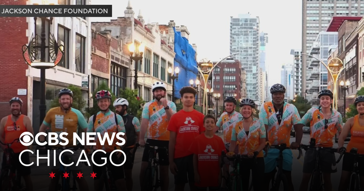 Annual bike ride helps support families with babies in NICU - CBS Chicago