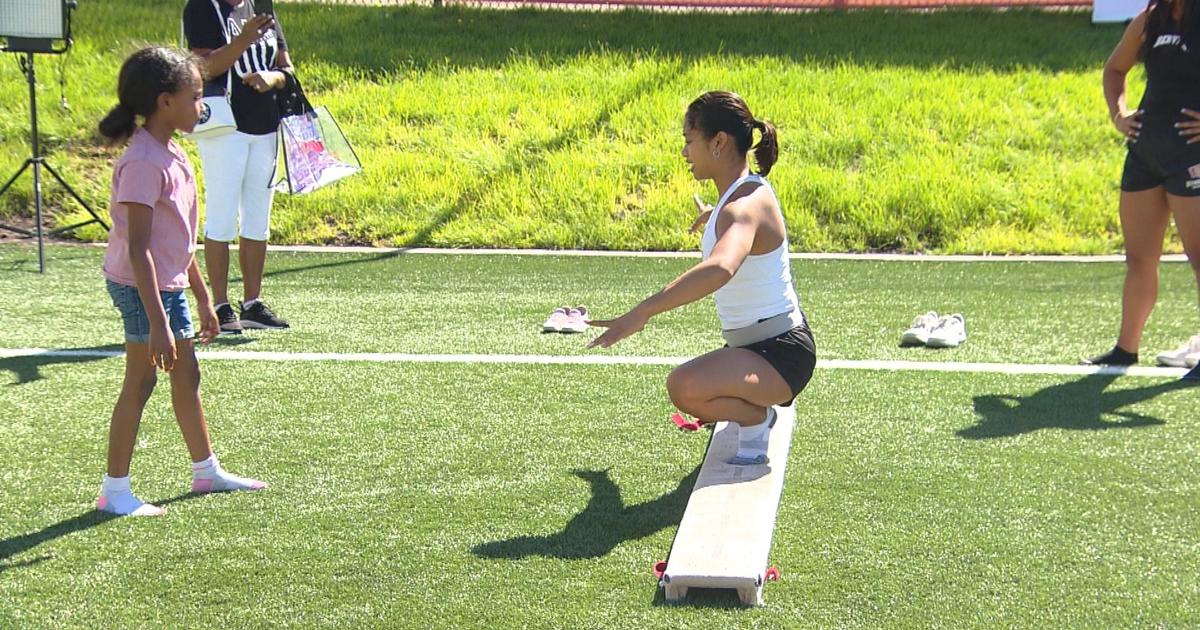 Hundreds of Colorado women inspire girls to play sports at the first Girls in the Game event