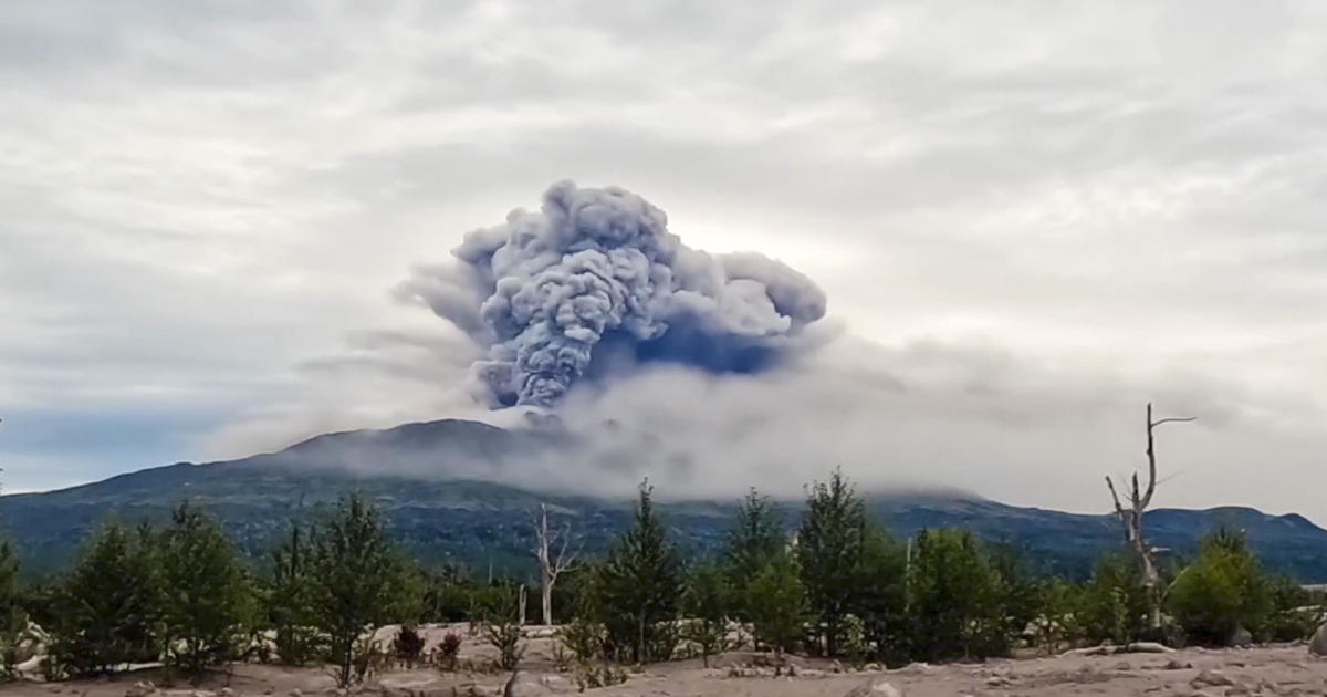 Shiveluch volcano erupts in Russia after powerful magnitude-7.0 earthquake