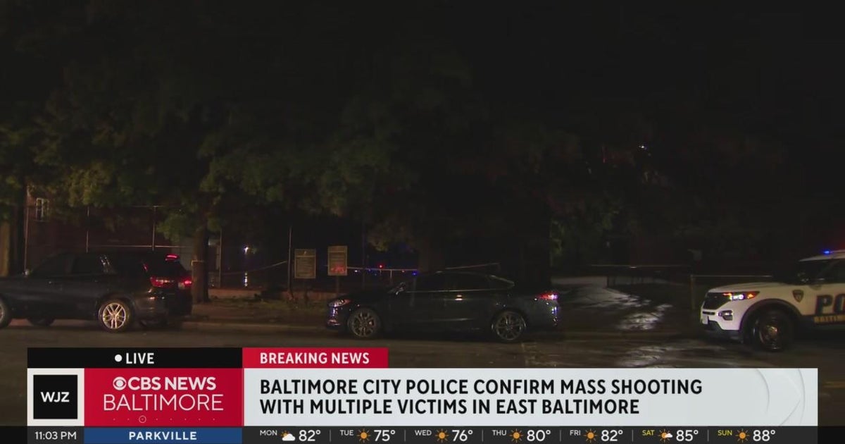 Multiple people shot in East Baltimore - CBS Baltimore