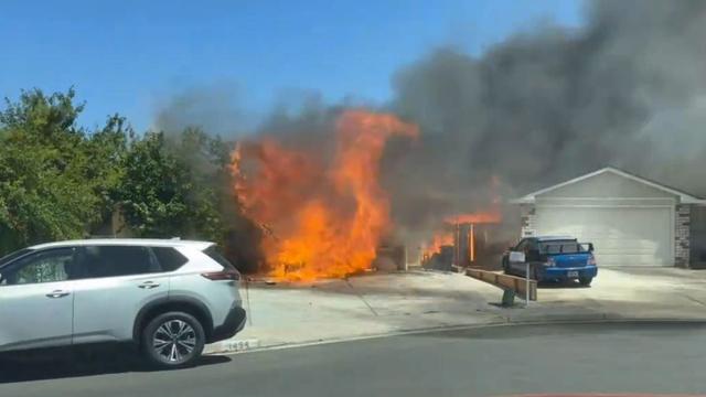 San Jose 2-alarm house fire 