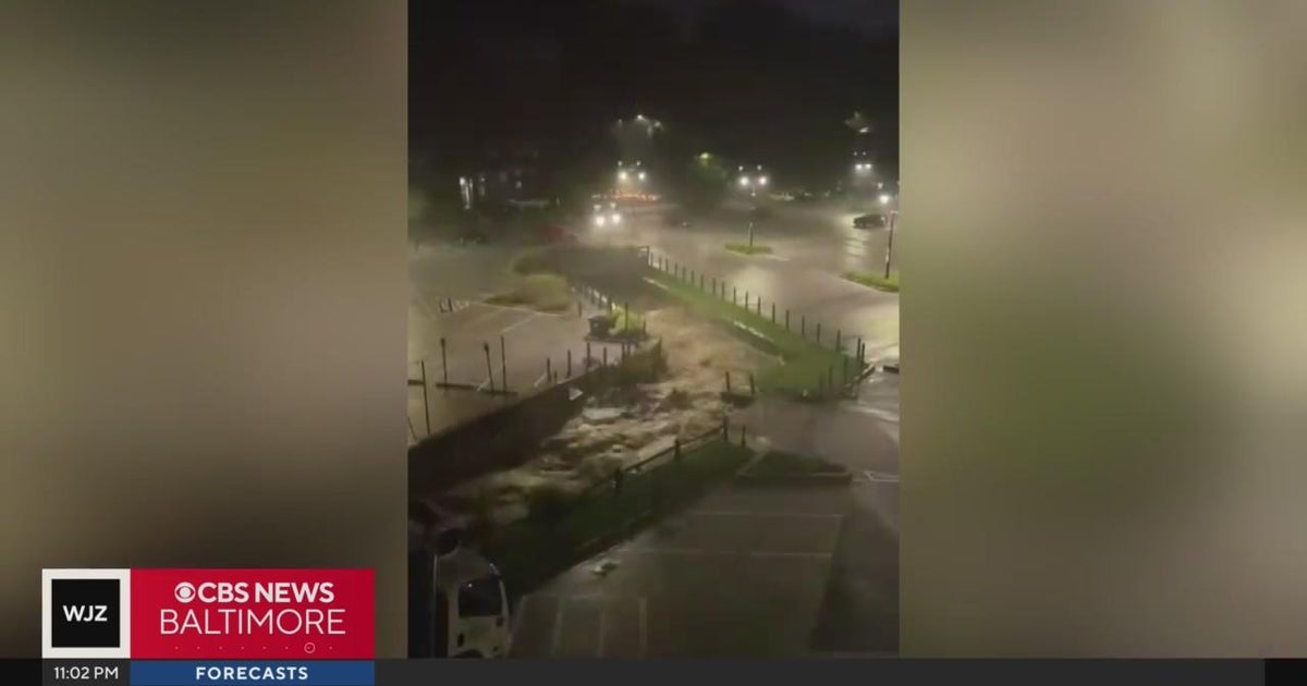 Flood protection prevents major flooding in Ellicott City - CBS Baltimore