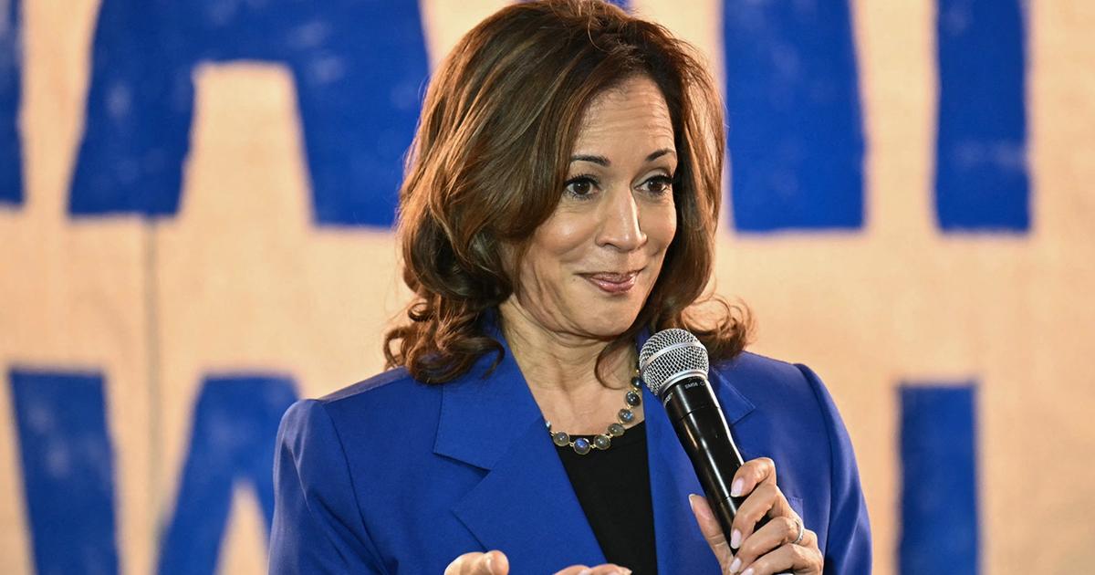 Kamala Harris fueling Democratic enthusiasm, CBS News poll shows