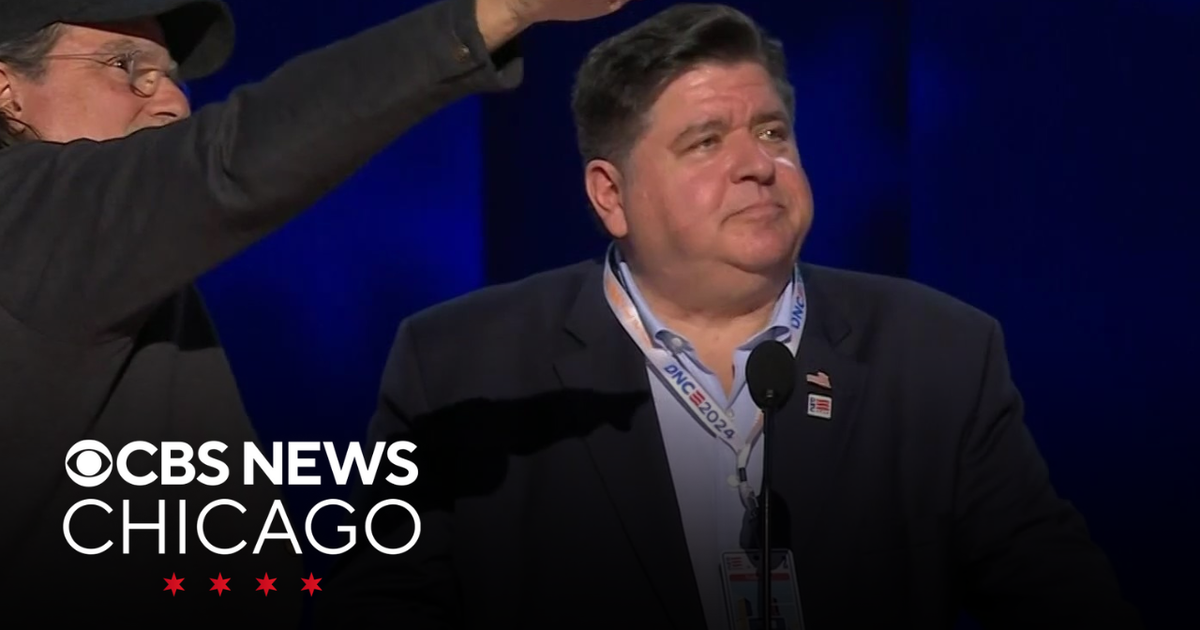 Illinois Gov. JB Pritzker prepares to speak on second night of DNC - CBS Chicago