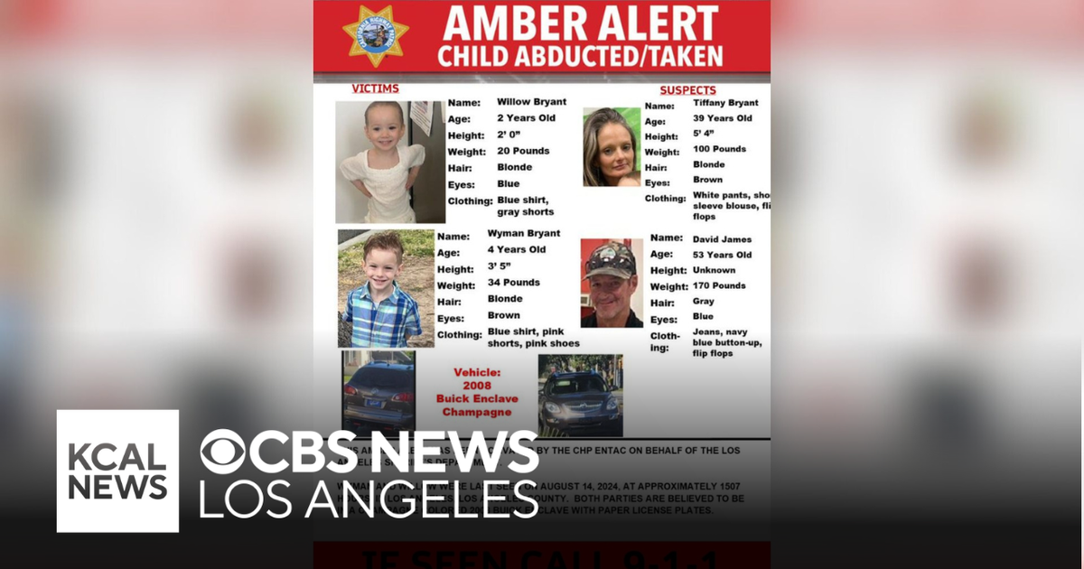 Police issue Amber Alert for two children abducted by their parents