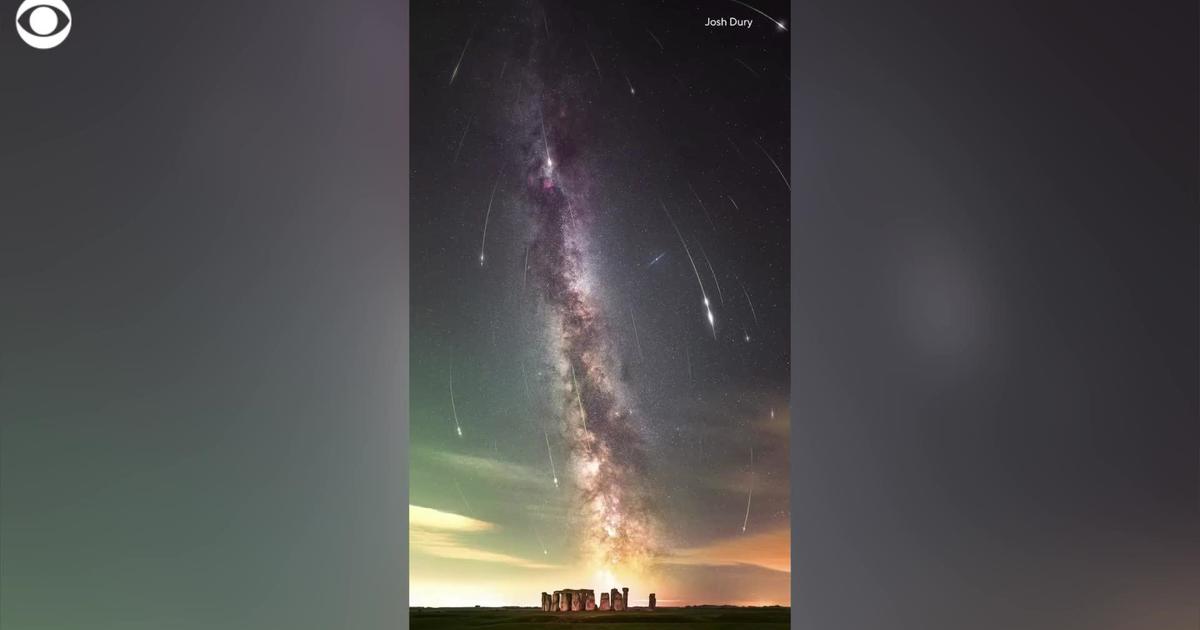 Perseids over Stonehenge astrophotographer on capturing the raining "ancient fireworks"