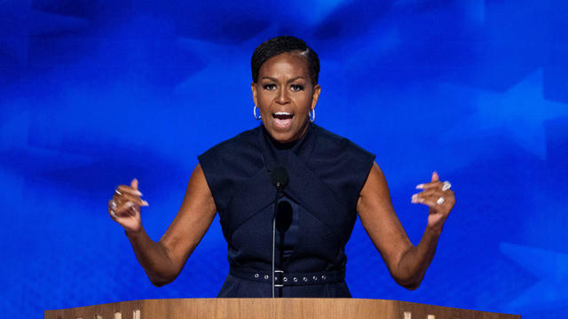 Vice President Kamala Harris during the Democratic National Convention in Chicago on Monday, Aug. 19, 2024. 