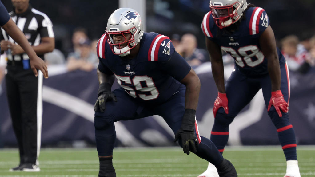 Vederian Lowe, Sidy Sow ruled out for Patriots' Week 3 clash with Jets
on Thursday Night Football