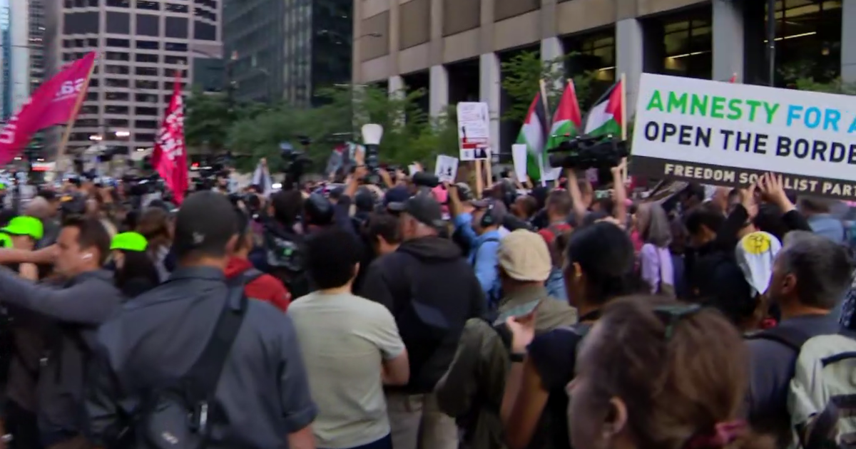 On the second day of the DNC, police arrest protesters outside the Israeli consulate