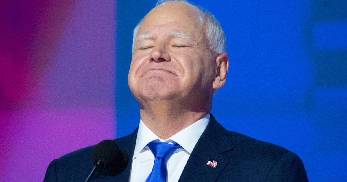 Tim Walz enters national stage with DNC address CBS News