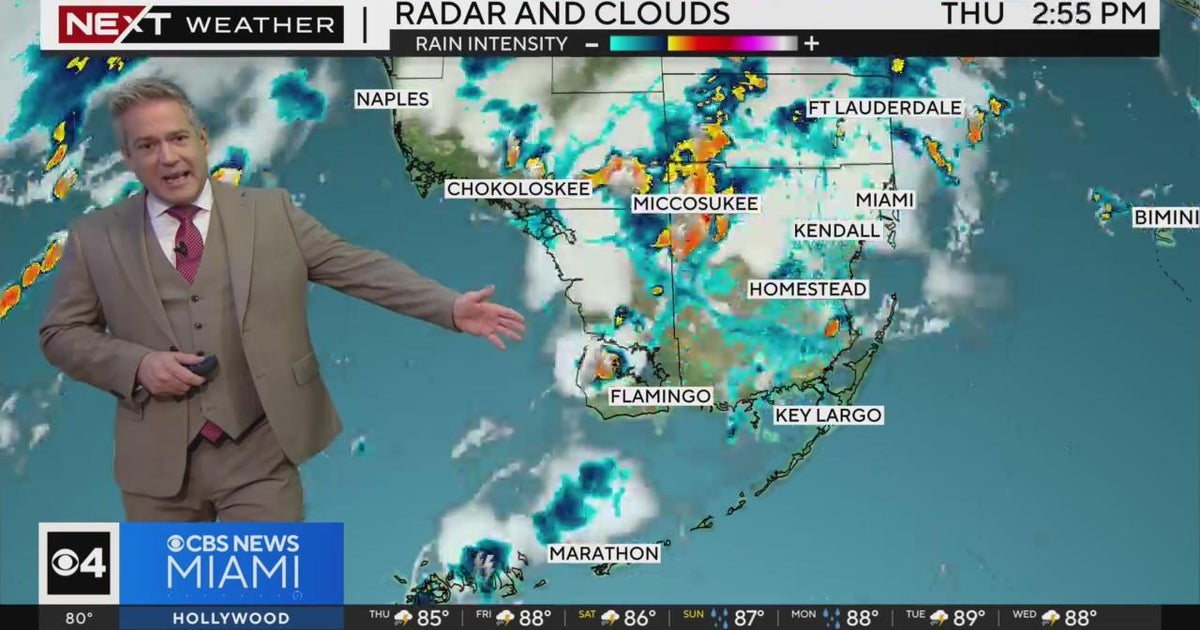 South Florida 5 p.m. Weather Forecast 8/22/2024 - CBS Miami