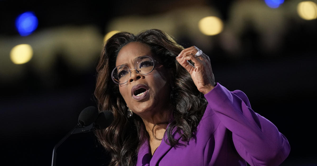 Oprah urges Americans to "choose common sense over nonsense"