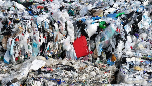 Plastic waste