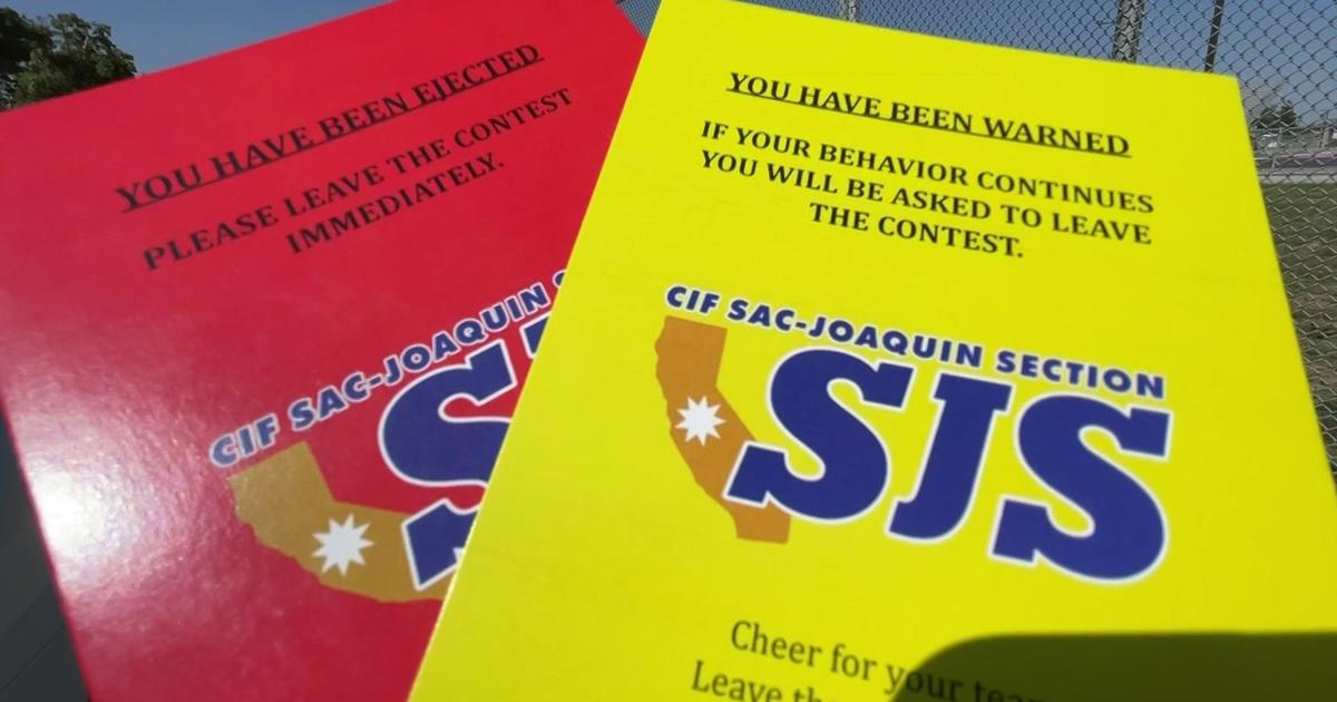 CIF Sac-Joaquin Section issues red and yellow cards to rude fans