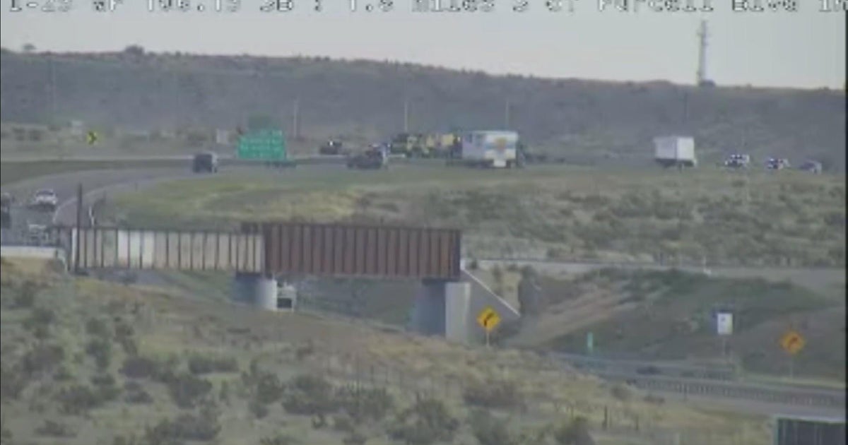 Several people hurt in crash on I-25 near Pueblo - CBS Colorado