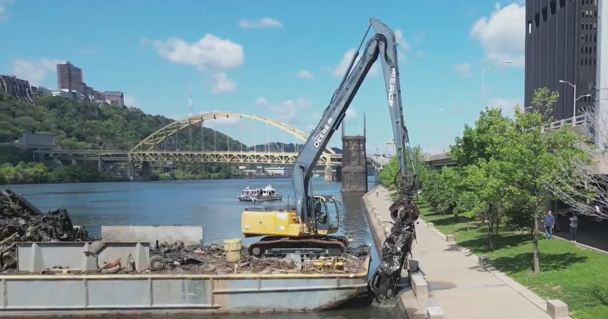 Extensive river cleanup work in Pittsburgh will be relocated to the Ohio River