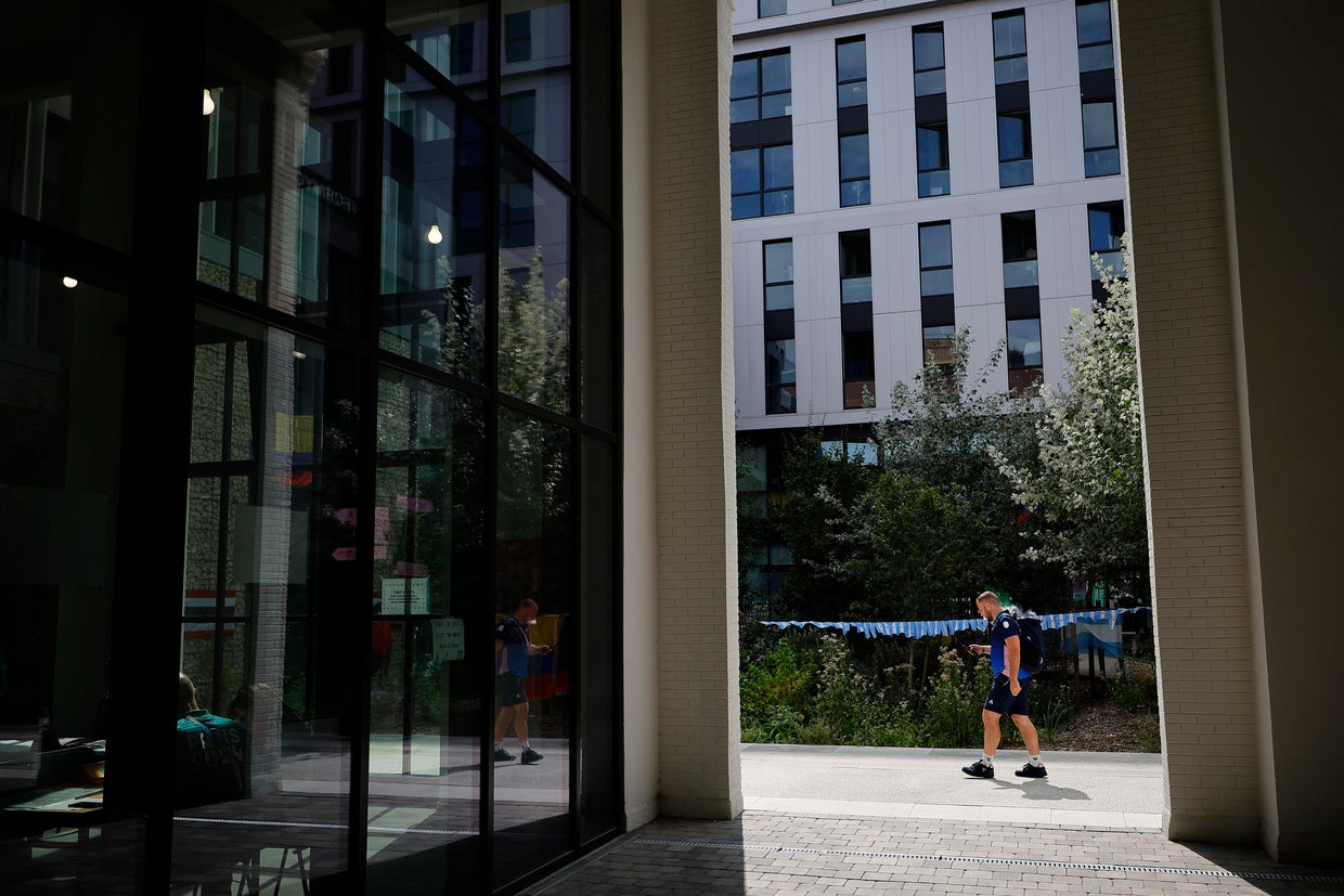 Athletes Arrive at Paralympic Village for Paris 2024 Paralympic Games 
