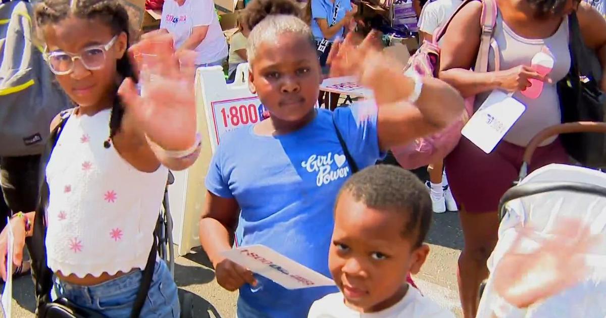 St. Sabina Church gives away 1,200 free backpacks to Chicago Public Schools students