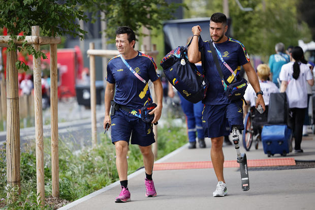 Athletes Arrive at Paralympic Village for Paris 2024 Paralympic Games 